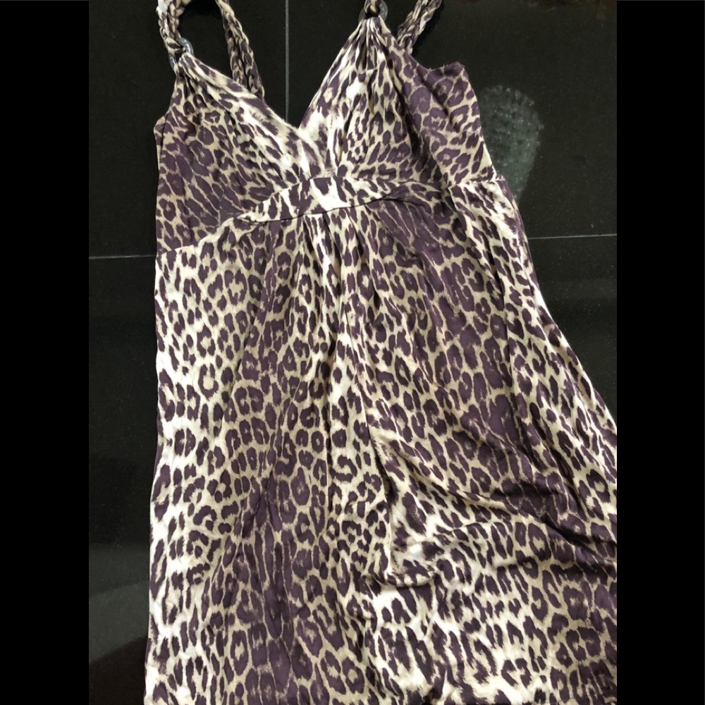 Ellie Tahari designer mini slip dress.